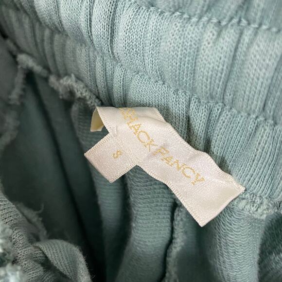 LoveShackFancy Mirabella Jogger - Indigo Hand Dye - Size Small - Picture 7 of 8